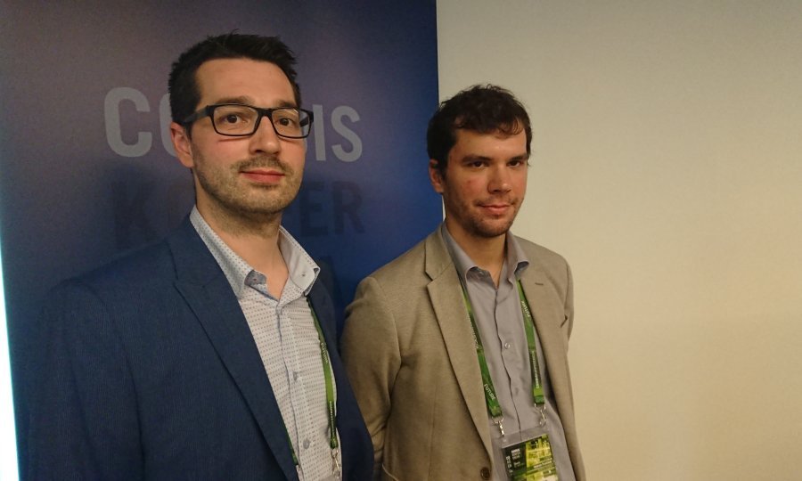 Mario Marić (Combis) i Vedran Pustišek (Hrvatski Telekom)