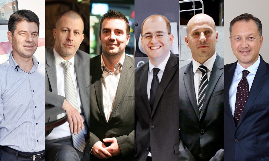 Željko Ukić (HŽ Putnički prijevoz), Ivan Kršić (HŽ Infrastruktura), Mario Musa (Hrvatska lutrija), Tomislav Rosandić (HAC) i Ivan Čulo (Hrvatska pošta) i David Sopta (Jadrolinija)