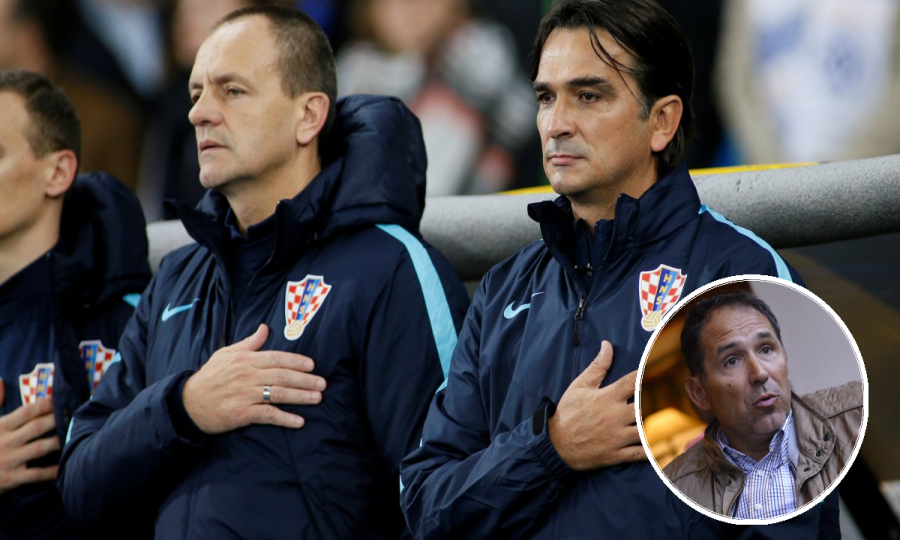 Izbornik Zlatko Dalić i trener golmana Marijan Mrmić
