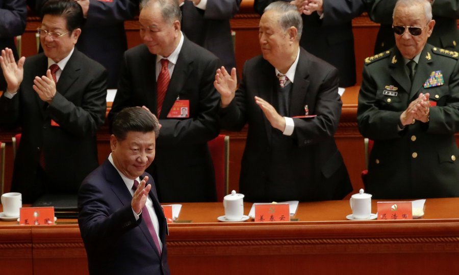 Kineski predsjednik Xi Jinping dolazi na 19. kongres Komunističke partije Kine 18. listopada 2017. u Pekingu