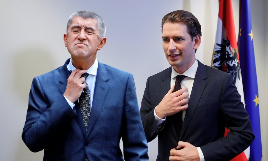 Andrej Babiš i Sebastian Kurz