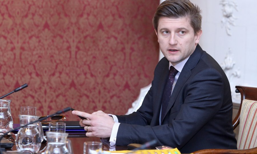 Zdravko Marić, ministar financija