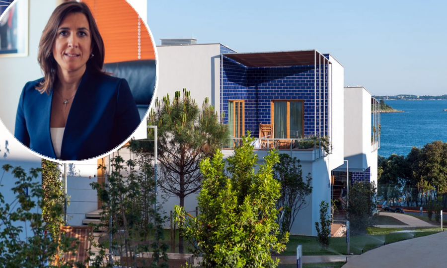 Direktorica Pane Nikolina Babić, čiji su se prozori našli u luksuznom apartmanskom naselju Amarin