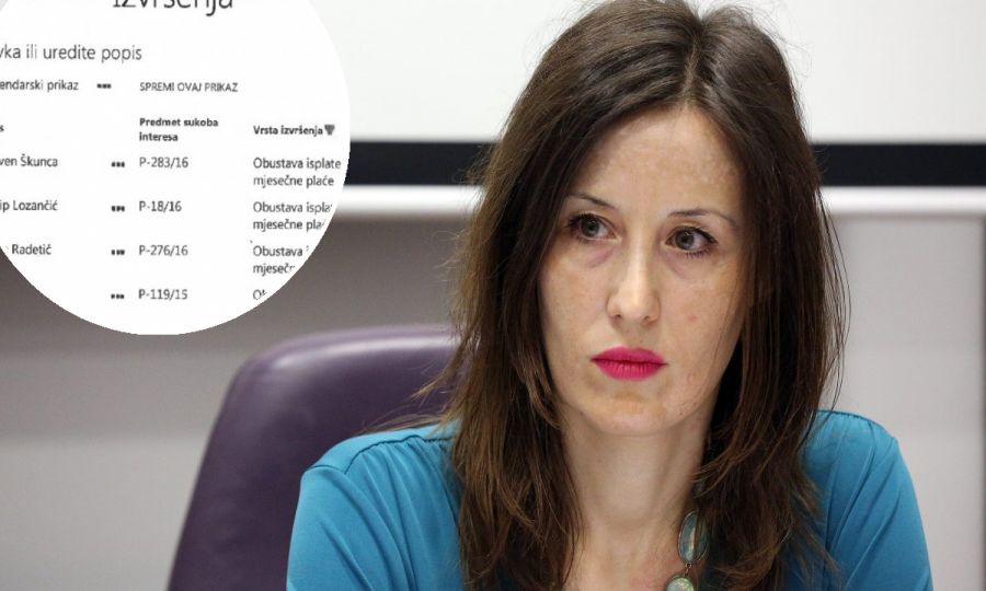 Dalija Orešković, predsjednica Povjerenstva za odlučivanje o sukobu interesa