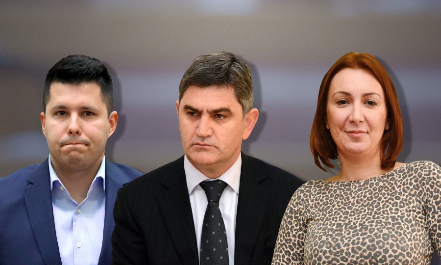 Gradonačelnik Vrgorca Ante Pranić, gradonačelnik Otoka Josip Šarić i gradonačelnica Pleternice Antonija Jozić
