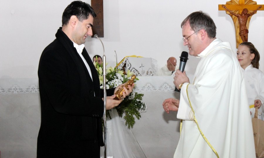 Siniša Kovačić na svom prvom 'vjerskom zadatku' nakon što je postao glavni urednik Hrvatske katoličke mreže