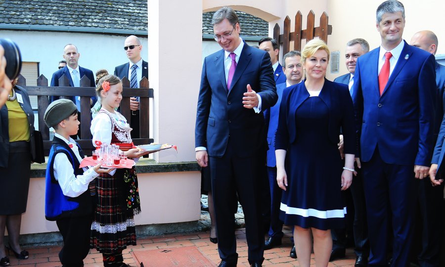 Aleksandar Vučić i Kolinda Grabar Kitarović 2016.