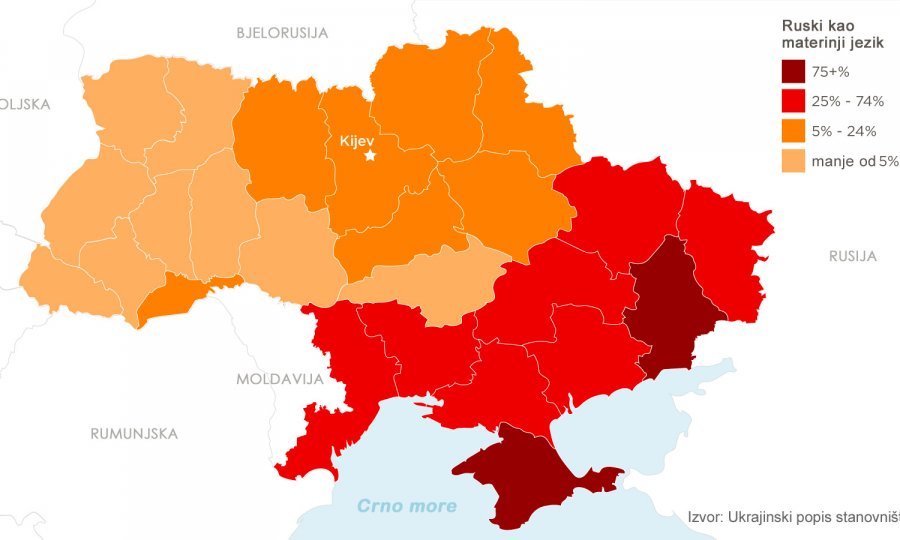 Ukrajina regije