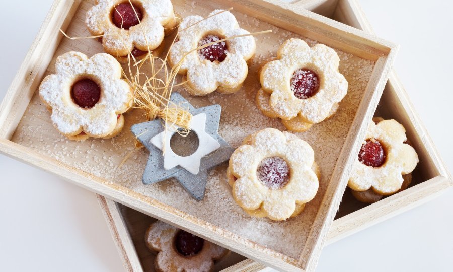 Linzeri, Christmas cookies, traditional Christmas dessert, www.zadarvillas.com