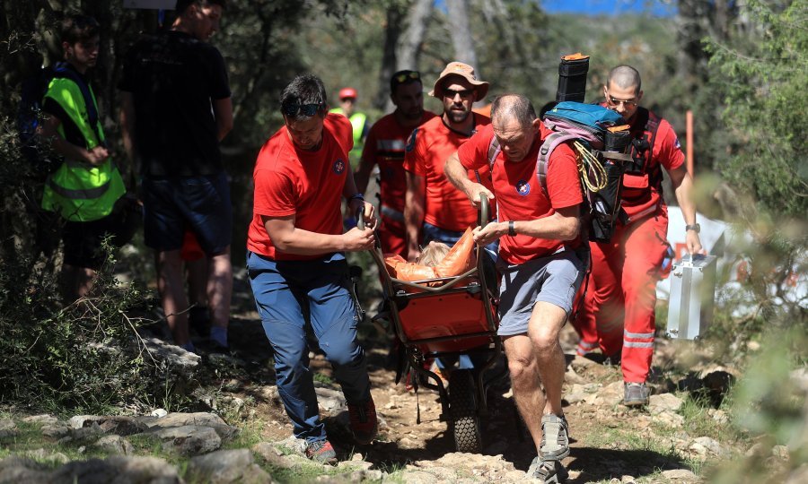 U akciji spašavanja sudjelovalo je sedam pripadnika HGSS-a