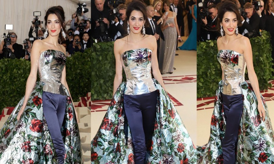 Amal Clooney na Met Gali