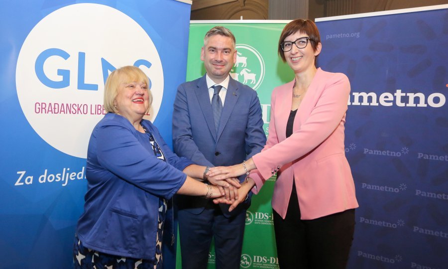 GLAS, IDS i Pametno potpisali izjavu o suradnji