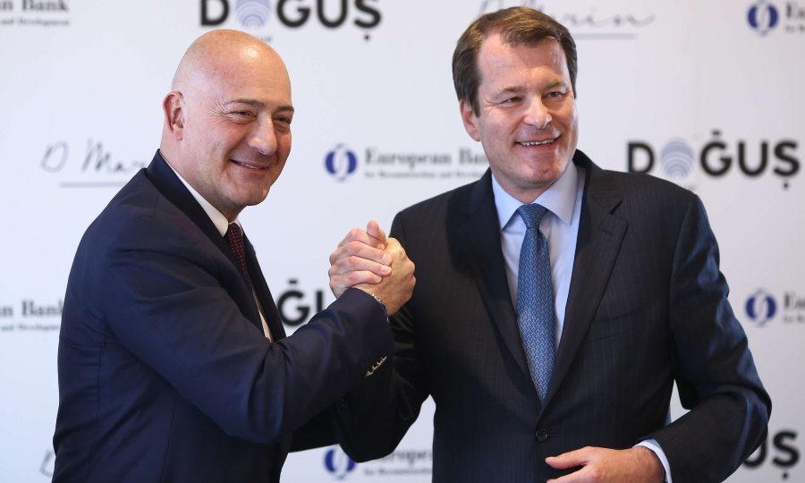 Predsjednik Uprave Doğuş Grupe Ferit F. Şahenk i prvi potpredsjednik EBRD-a Jürgen Rigterink