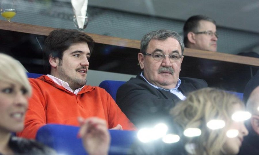 Duško Ljuština sa sinom Damjanom