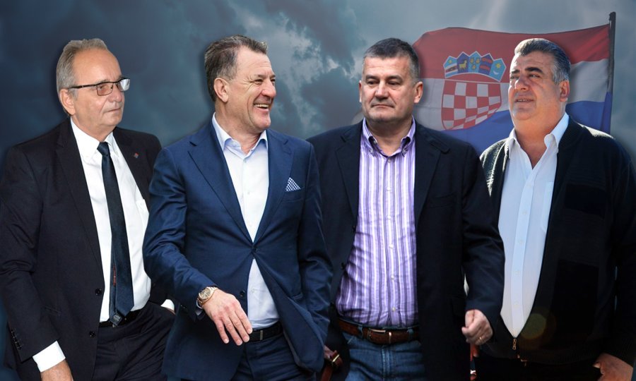 Branimir Glavaš, Zdravko Mamić, Miroslav Kutle, Jozo Ćurković