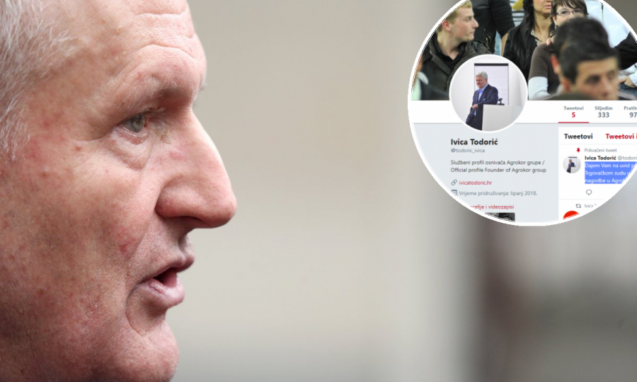 Todorić na Twitteru