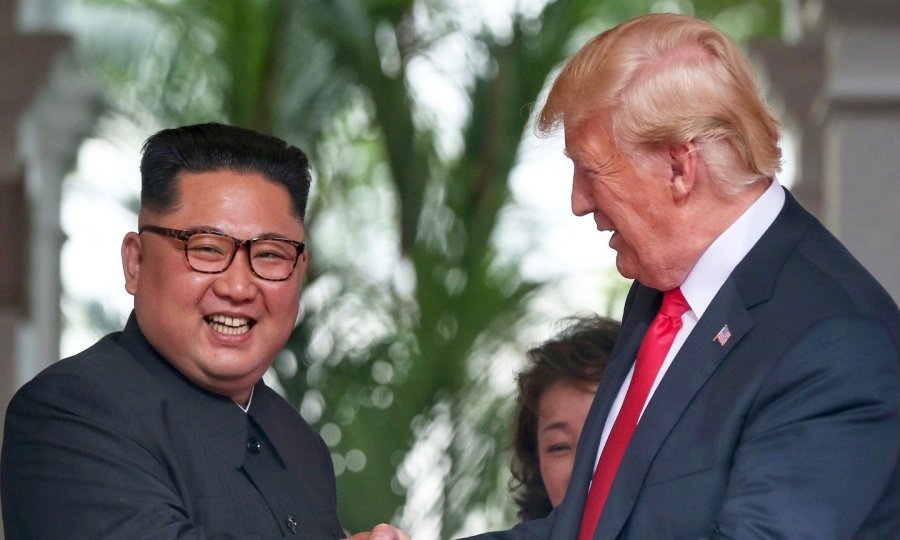 Kim Jong Un i Donald Trump