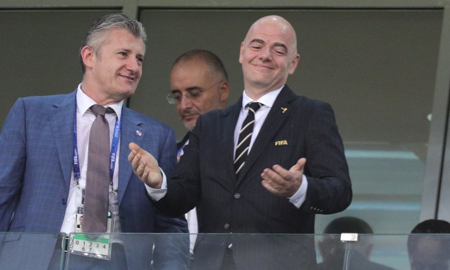 Davor Šuker i Gianni Infantino
