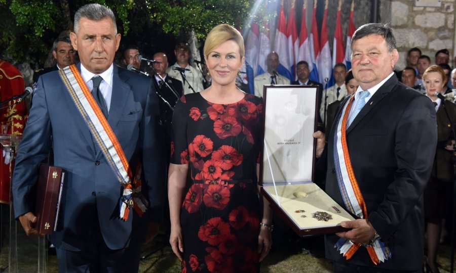 Ante Gotovina, Kolinda Grabar Kitarović i Mladen Markač