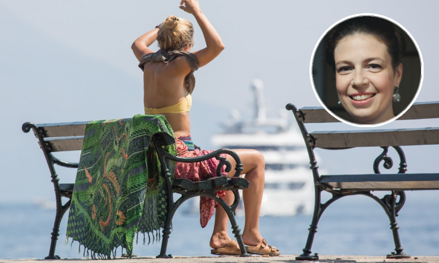 Velike vrućine/ilustracija; meteorologinja Kristina Klemenčić Novinc