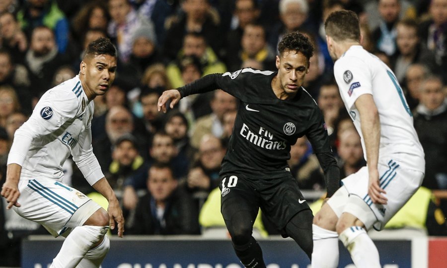 Neymar u prodoru pored Realovih nogometaša