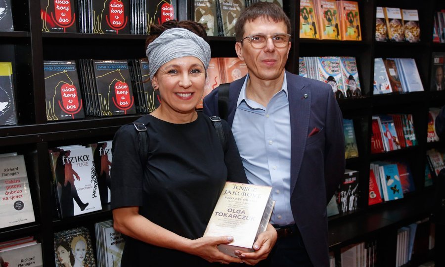 Olga Tokarczuk i Seid Serdarević