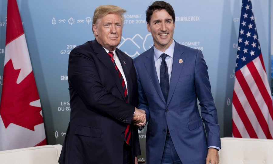 Američki predsjednik Donald Trump i kanadski premijer Justin Trudeau