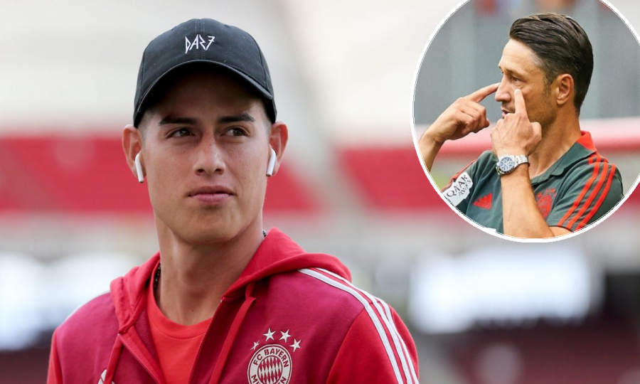 James Rodriguez i Niko Kovač
