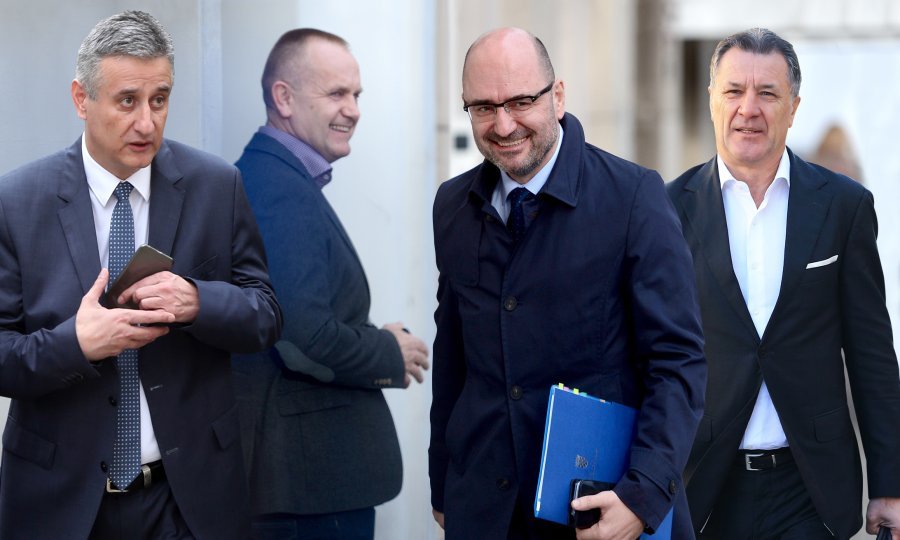 Tomislav Karamarko, Blaž Curić, Milijan Brkić, Zdravko Mamić