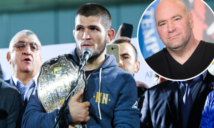 Khabib Nurmagomedov i Dana White
