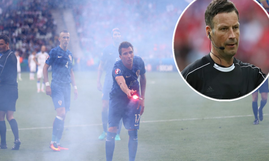 Utakmica na Euru Hrvatska - Češka i Mark Clattenburg
