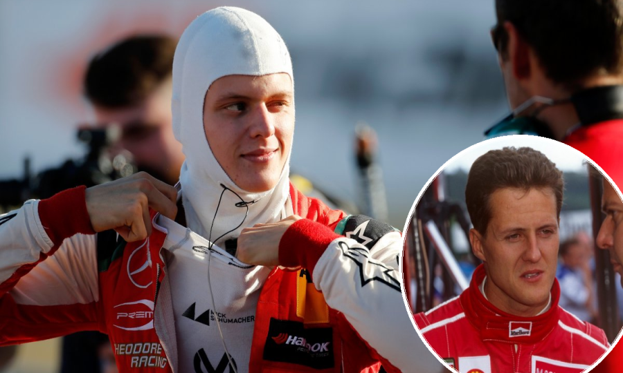 Mick i Michael Schumacher