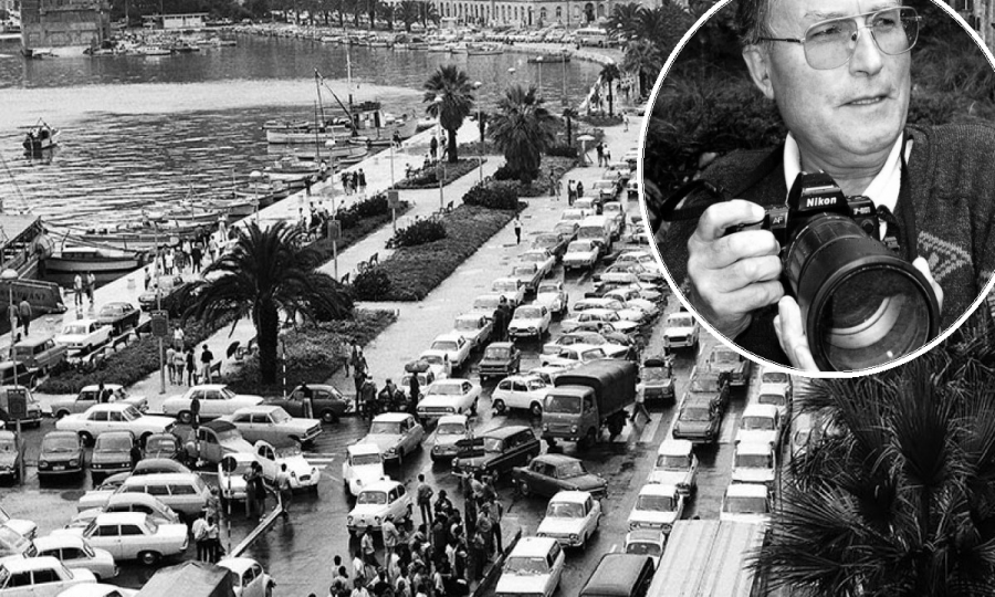 Stanko Karaman zabilježio je dan kada su splitskom ribom posljednji put prošli automobili