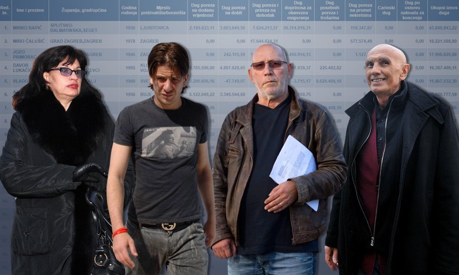 Asja Piplović, Dino Drpić, Mirko Rapić i Jozo Primorac
