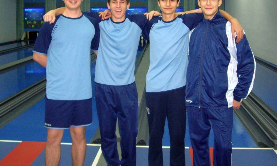 Državni prvaci (slijeva) Leon Pašiček, Dominik Fuček, Adrian Belar i Kristian Leskovčanin