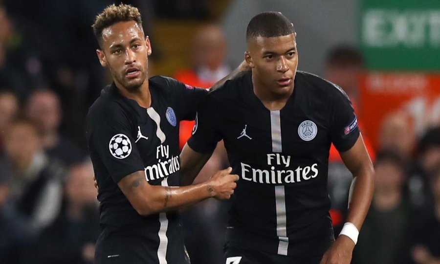 Neymar i Mbappe