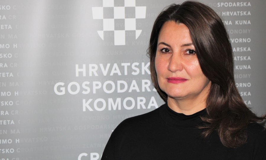 Predsjednica Zajednice djelatnosti geoloških istraživanja i usluga u rudarstvu HGK i direktorica tvrtke Klesarstvo suhozid Zrinka Grganić Vrdoljak