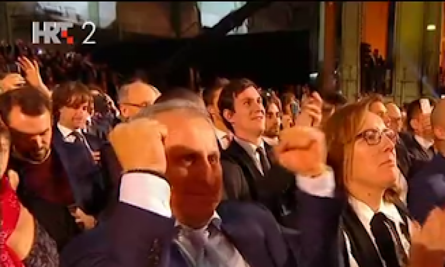 Stipe Modrić slavi pobjedu sina Luke u Parizu na dodjeli Zlatne lopte