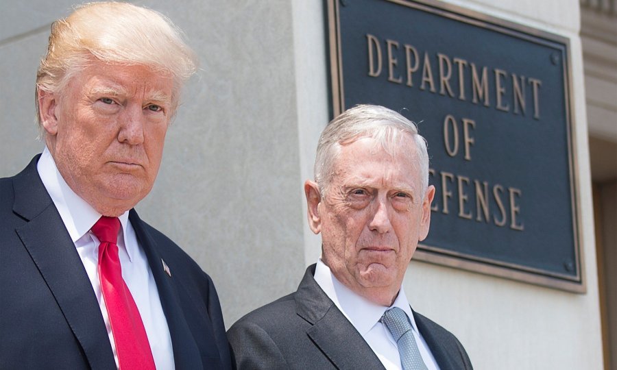Američki predsjednik Donald Trump i ministar obrane Jim Matis