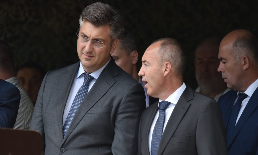 Andrej Plenković, Damir Krstičević