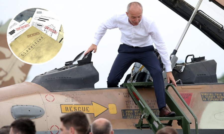 Ministar Damir Krstičević u izraelskom zrakoplovu F-16 Barak