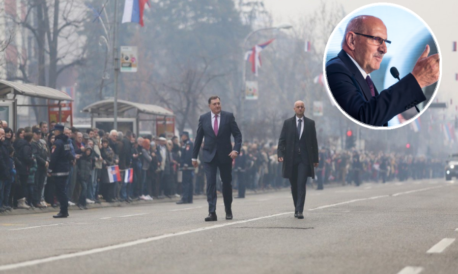 Milorad Dodik, Ivan Del Vechio (u krugu)