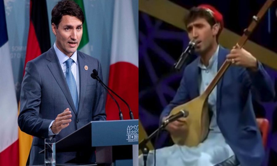 Justin Trudeau i njegov dvojnik Abdul Salam Maftoon