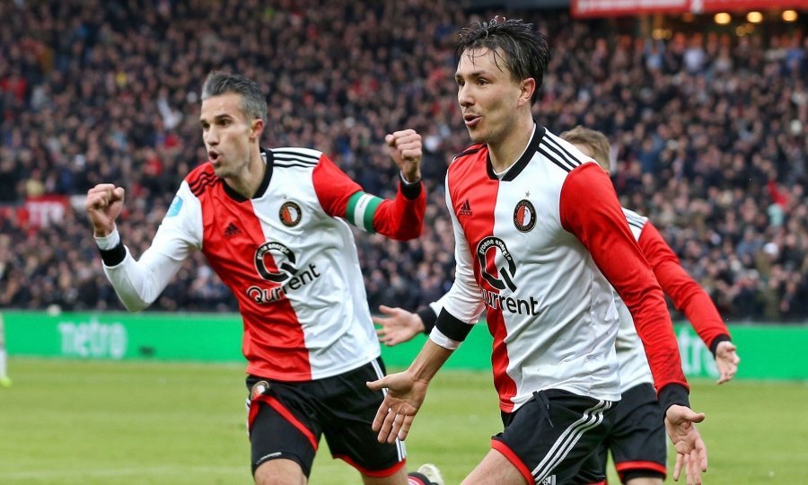 Steven Berghuis (desno) i Robin van Persie