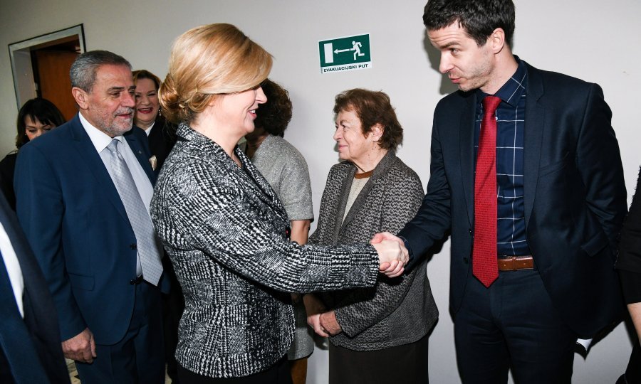 Kolinda Grabar Kitarović u posjetu Gradu Zagrebu