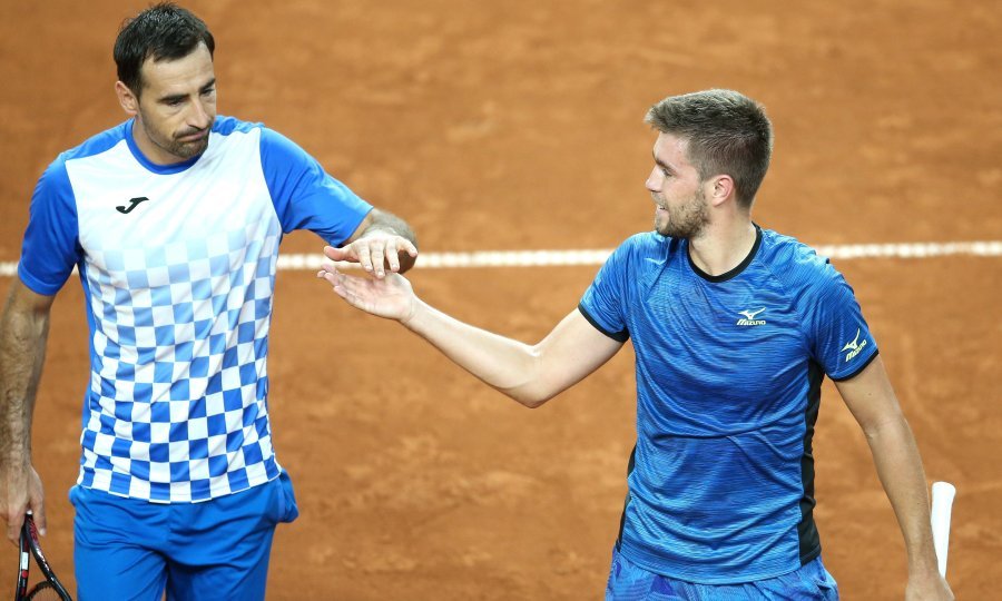 Ivan Dodig (lijevo) i Nikola Mektić