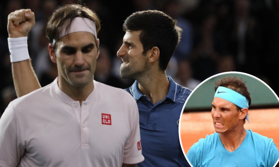 Roger Federer Novak Đoković Rafa Nadal