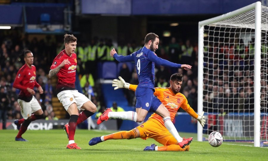 Chelsea - Manchester United, Gonzalo Higuain