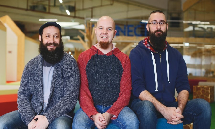 Mario Drevenšek, Miroslav Zarić i Krešimir Puljić, pokretači startupa ExRey