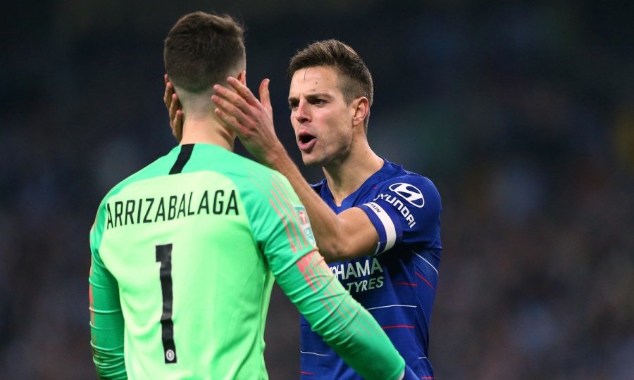 Cesar Azpilicueta i Kepa Arrizabalaga